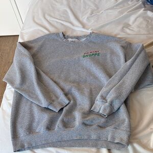 Panini Heather Gray Crewneck Men's Sweater